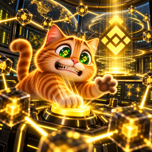 FOMOCAT slamming the golden buy button in the control room